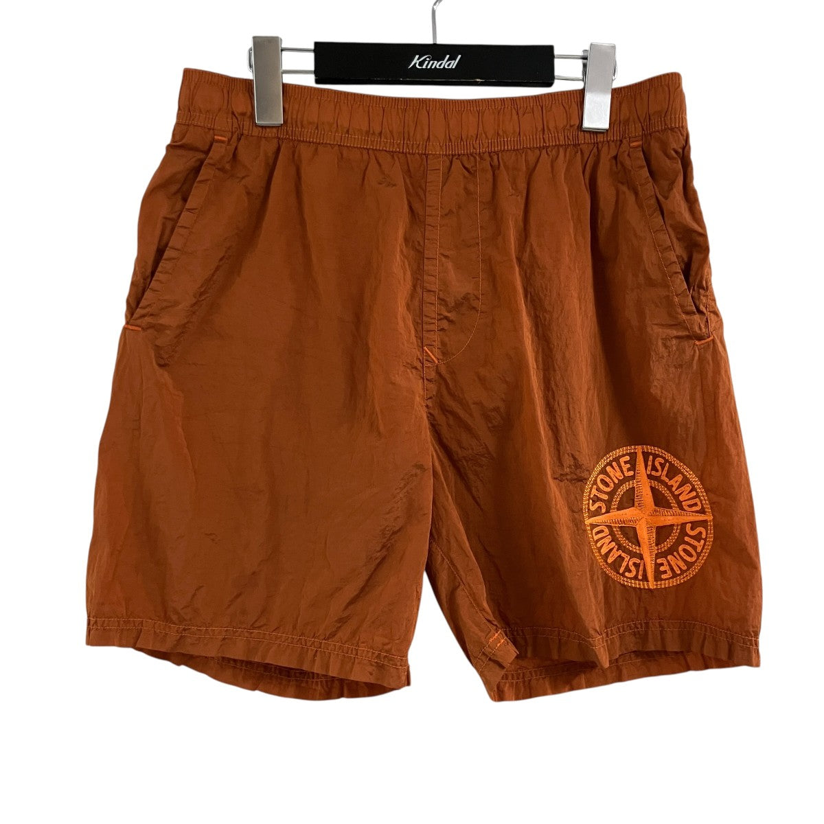 STONE ISLAND ナイロンメタル ステッチ ショートパンツ