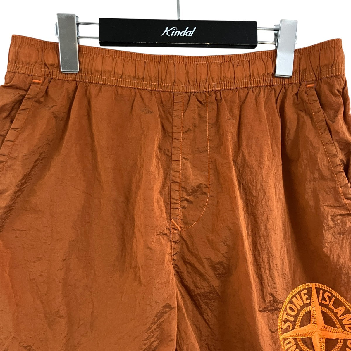 ナイロンメタル ステッチ ショートパンツ