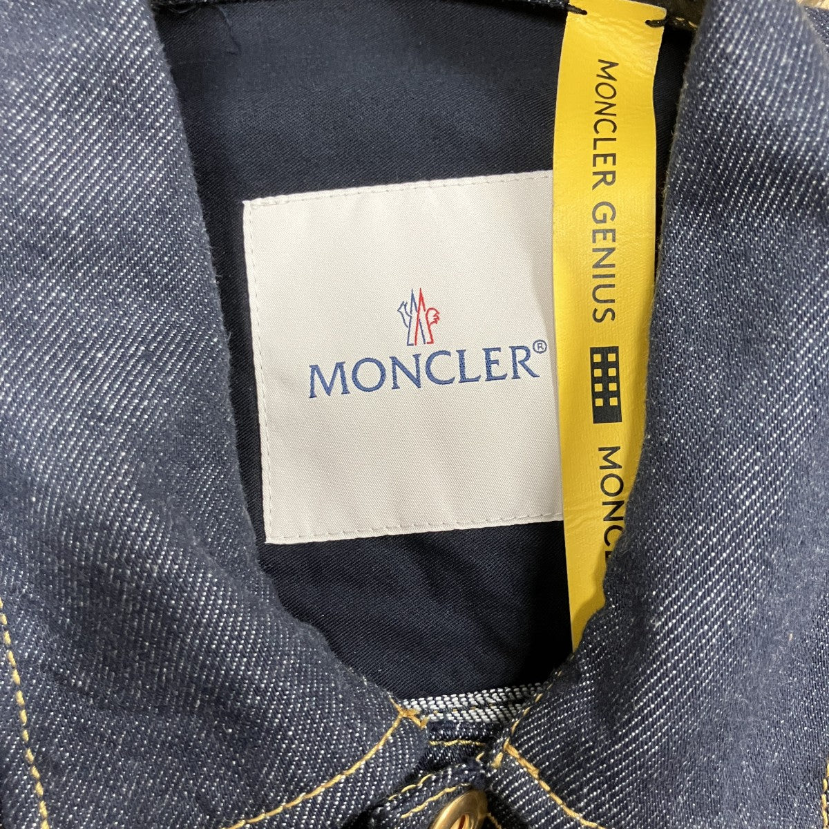 MONCLER×Mercedes Benz×NIGO NEPITデニムジャケット 古着・中古-5枚目のアイテム画像