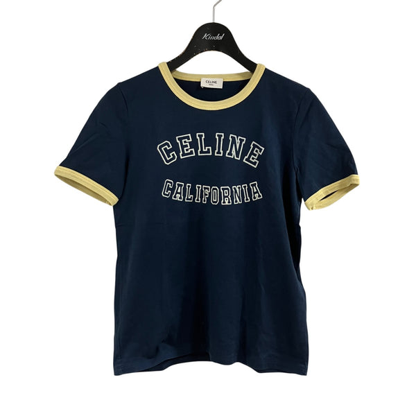 CELINE(セリーヌ) CALIFORNIA フロッキーロゴ 70'S Tシャツ 2X17H671Q