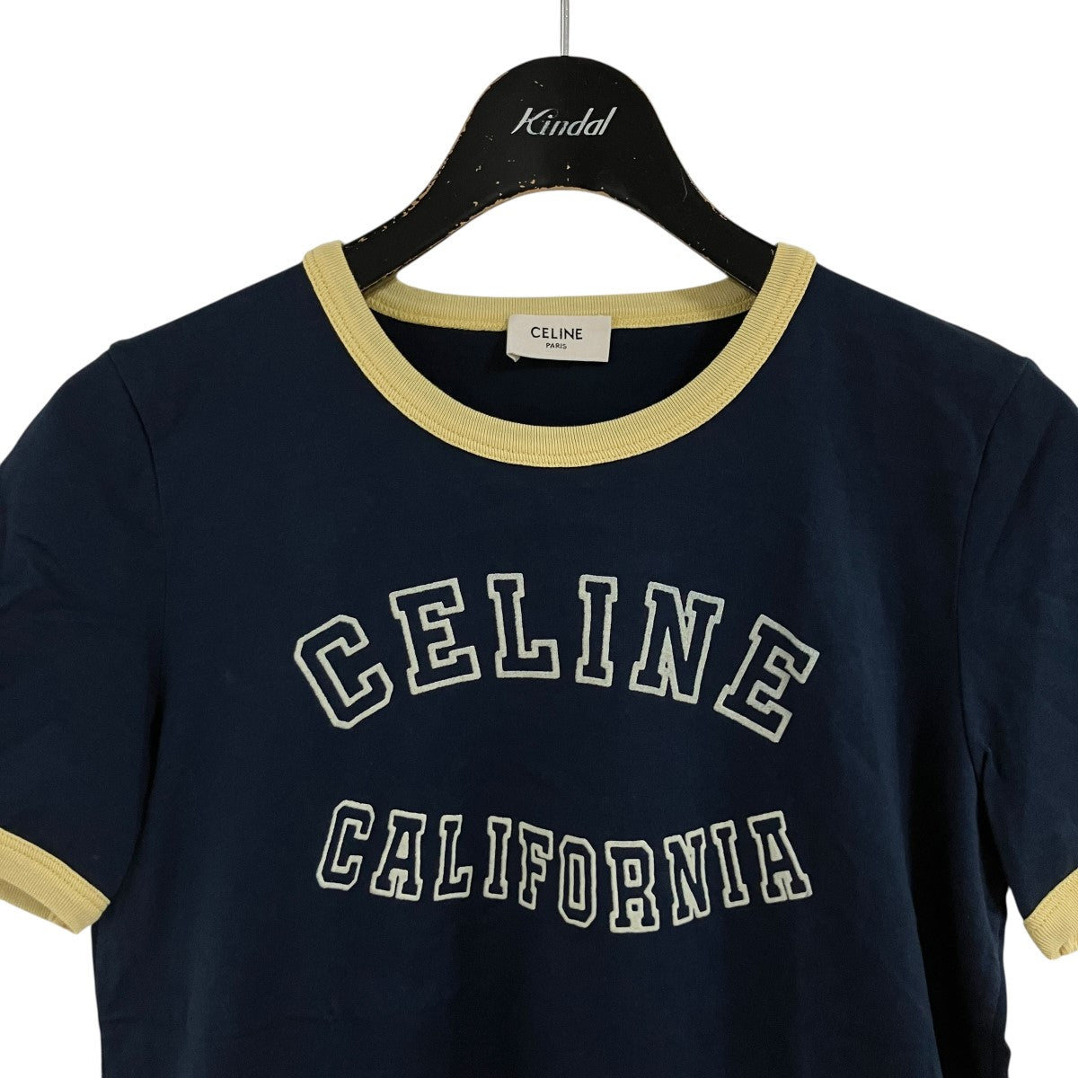 CELINE(セリーヌ) CALIFORNIA フロッキーロゴ 70'S Tシャツ 2X17H671Q