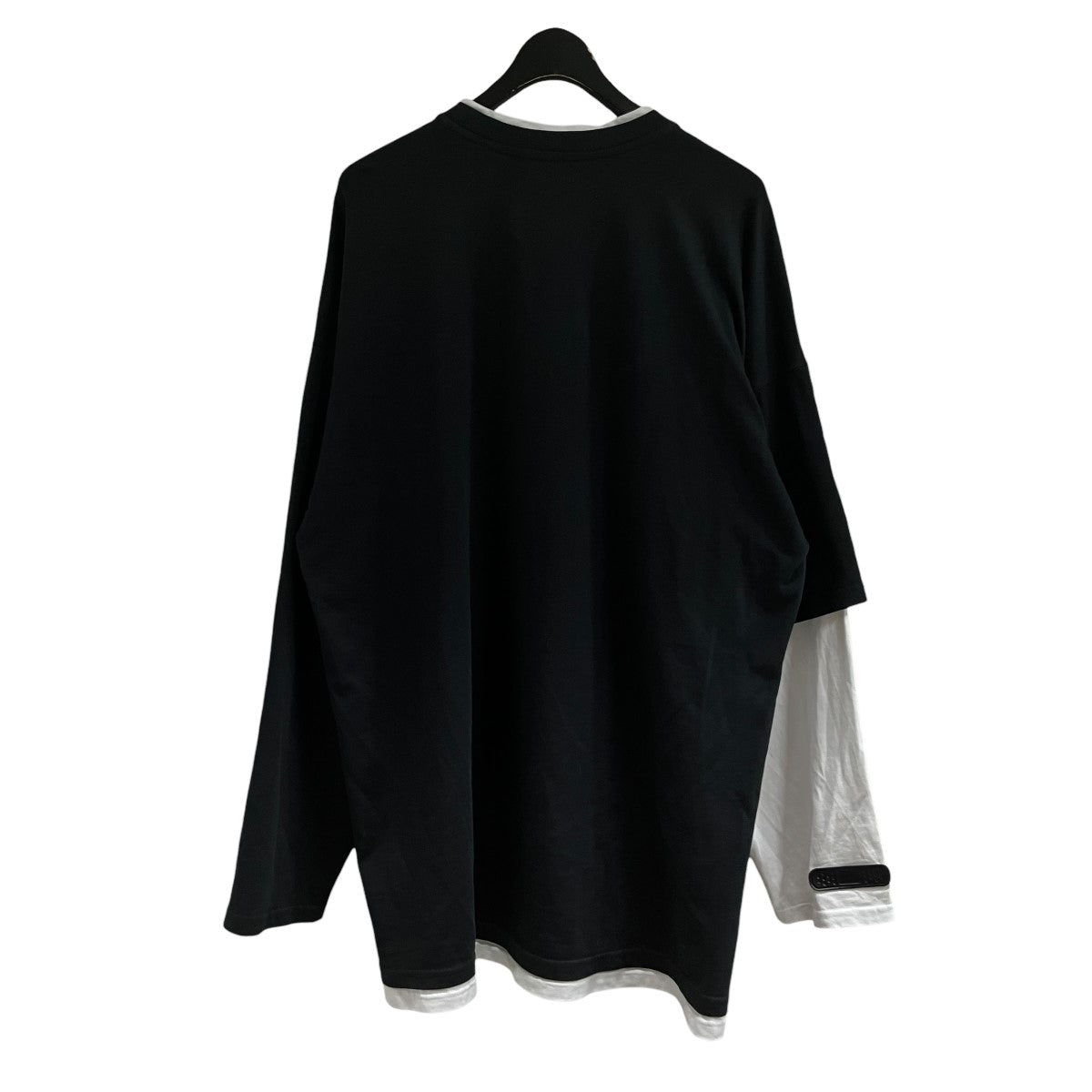 レイヤードプリントロングスリーブTシャツ