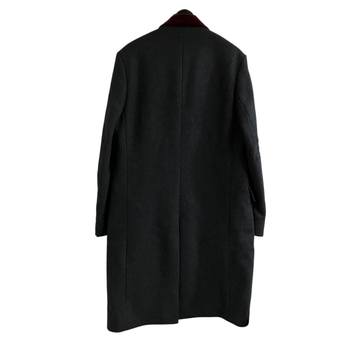 DRIES VAN NOTEN ウールチェスターコート 古着・中古-3枚目のアイテム画像