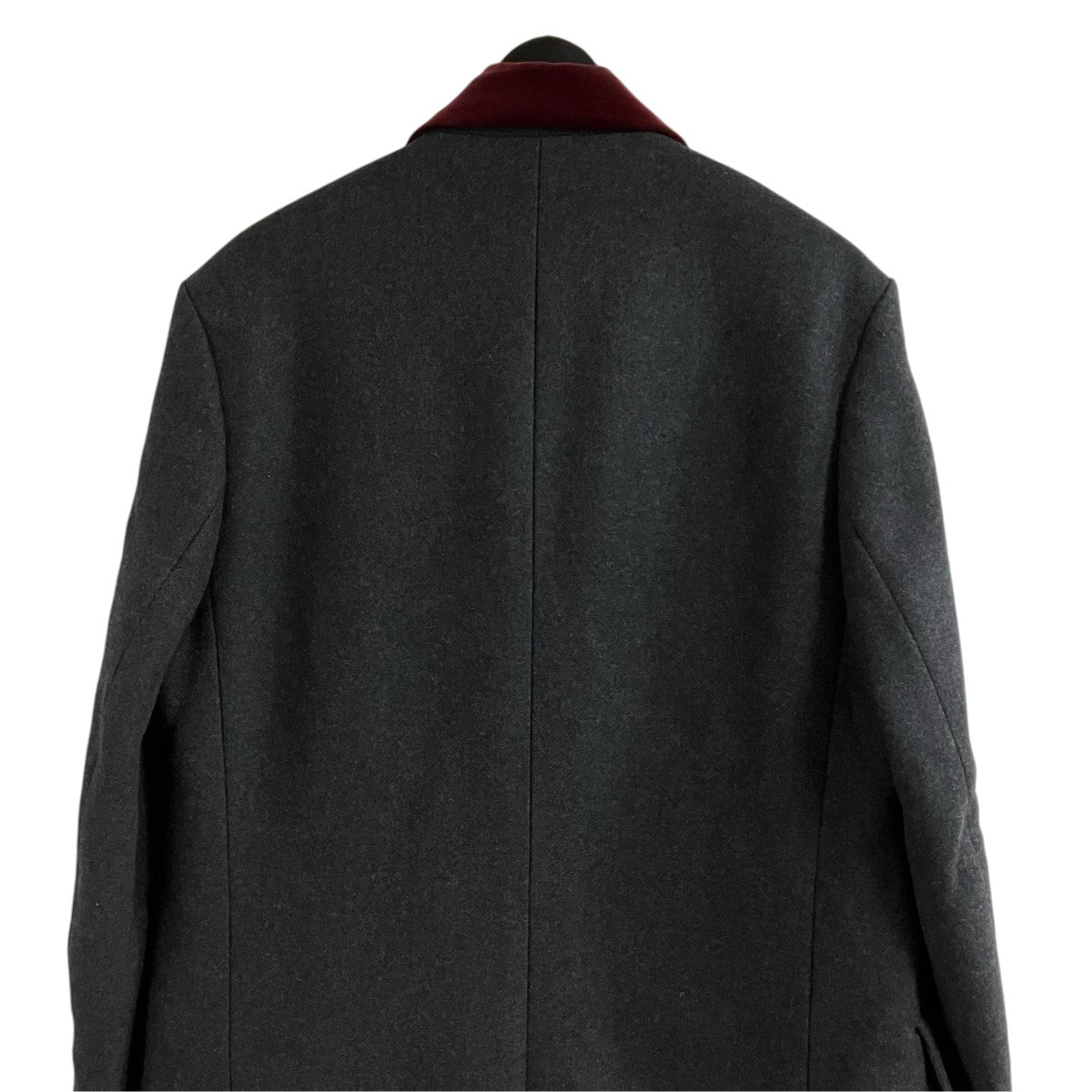 DRIES VAN NOTEN ウールチェスターコート 古着・中古-4枚目のアイテム画像