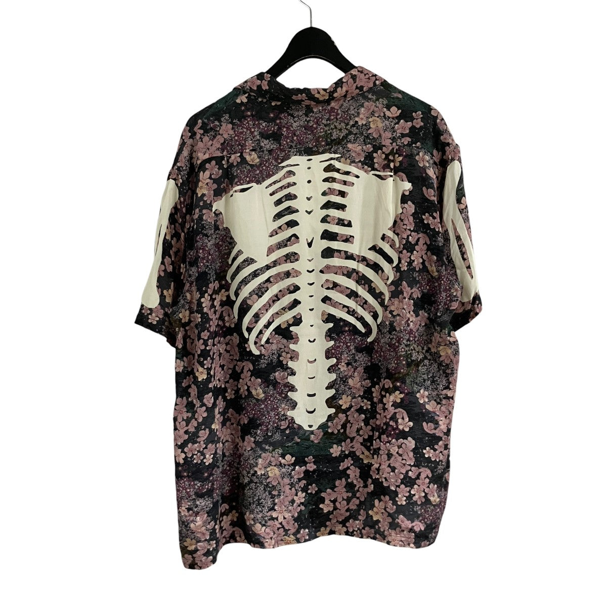 レーヨン桜BONE pt アロハシャツ