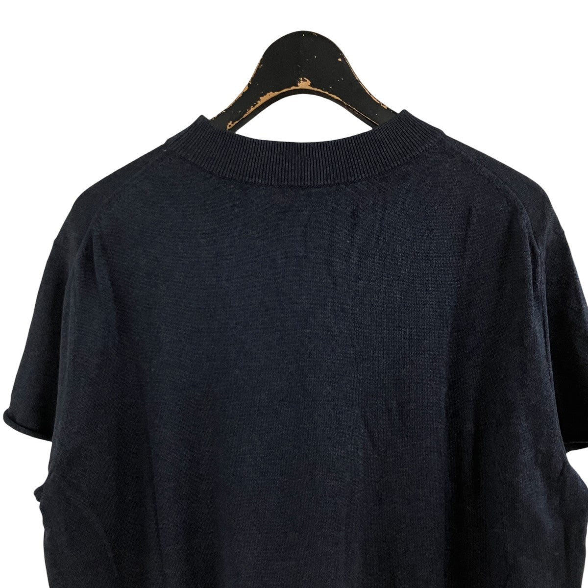 モックネックニットTシャツ