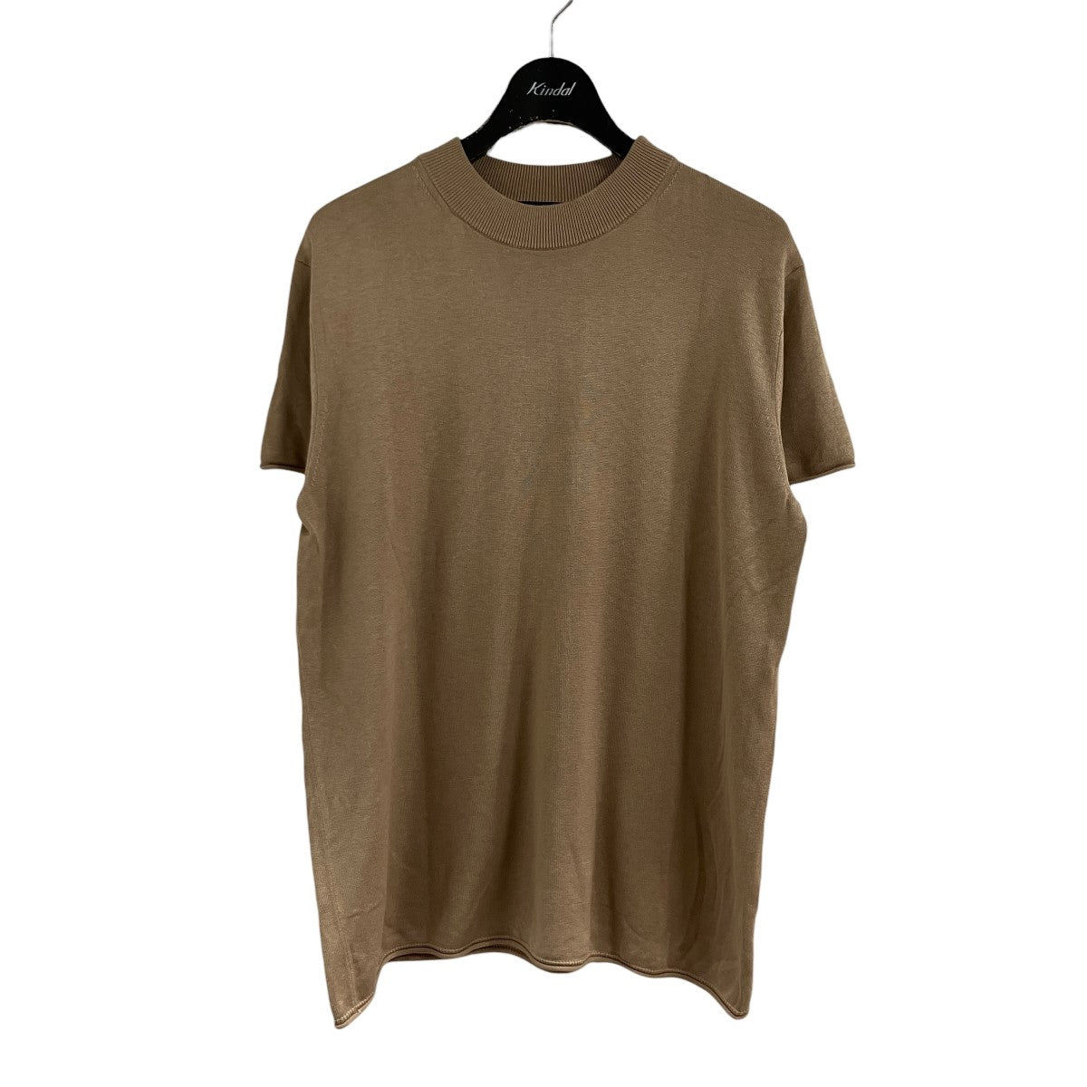 モックネックニットTシャツ