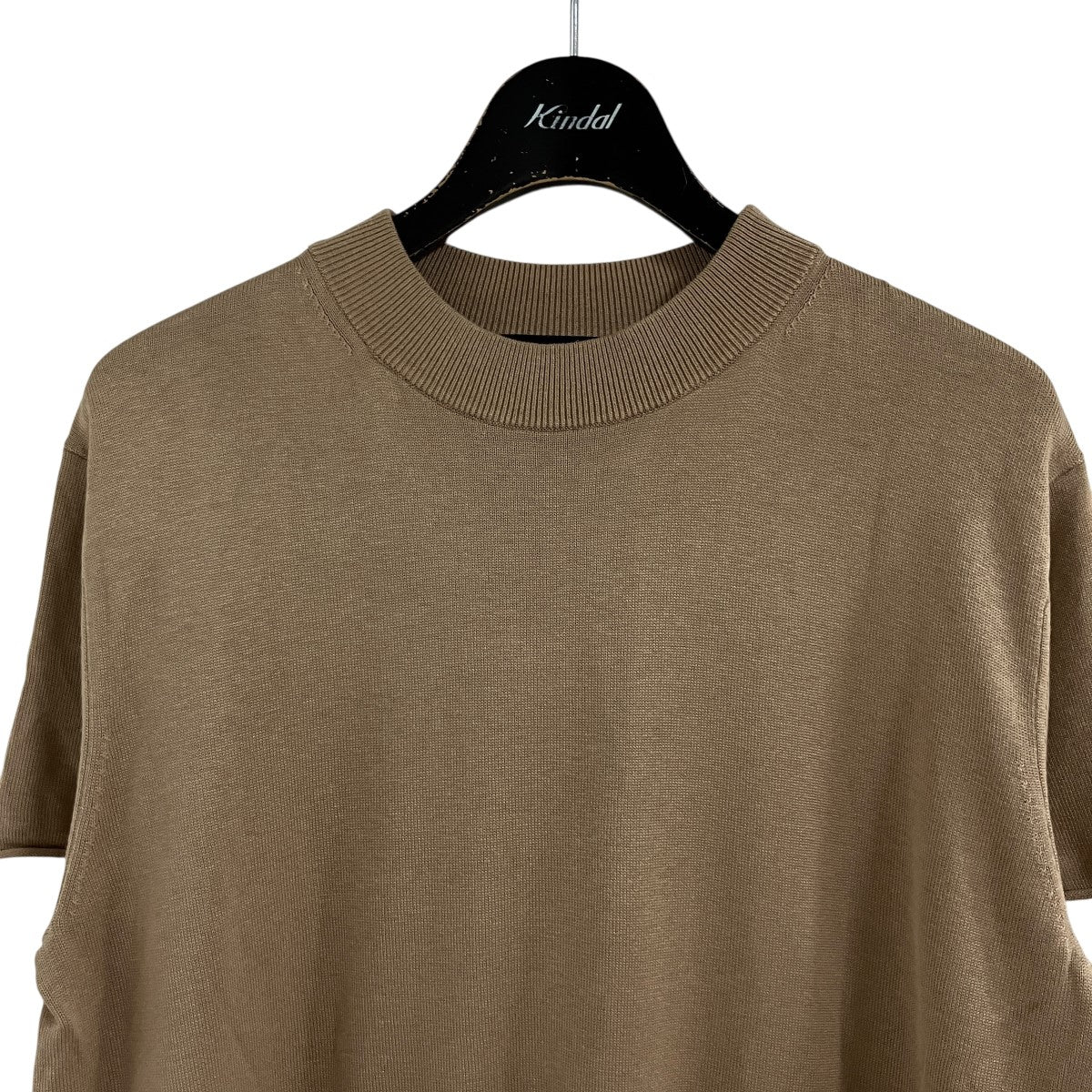 モックネックニットTシャツ