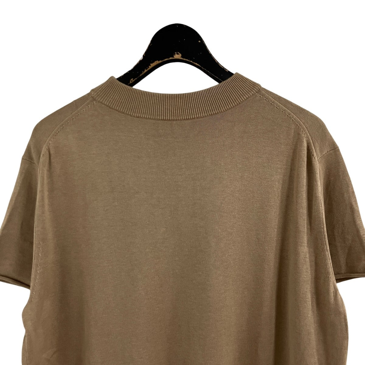 モックネックニットTシャツ