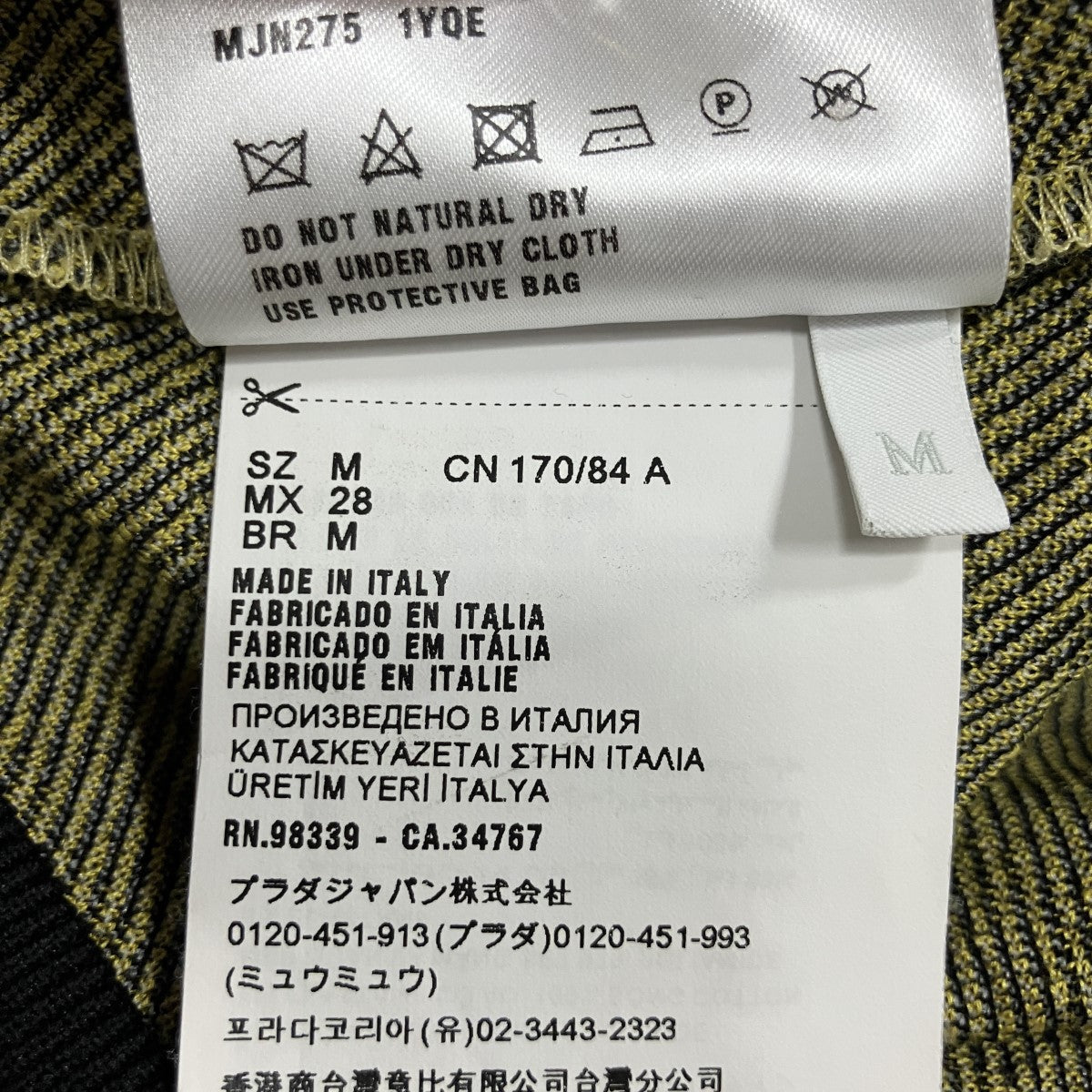 ハウンドトゥースチェックフリルトトップ