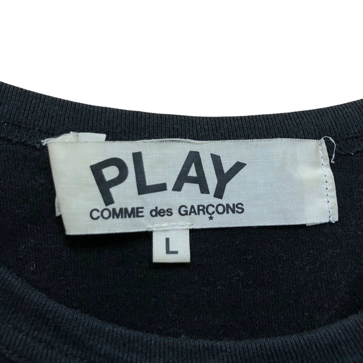 ダブルハートロゴロングスリーブTシャツ