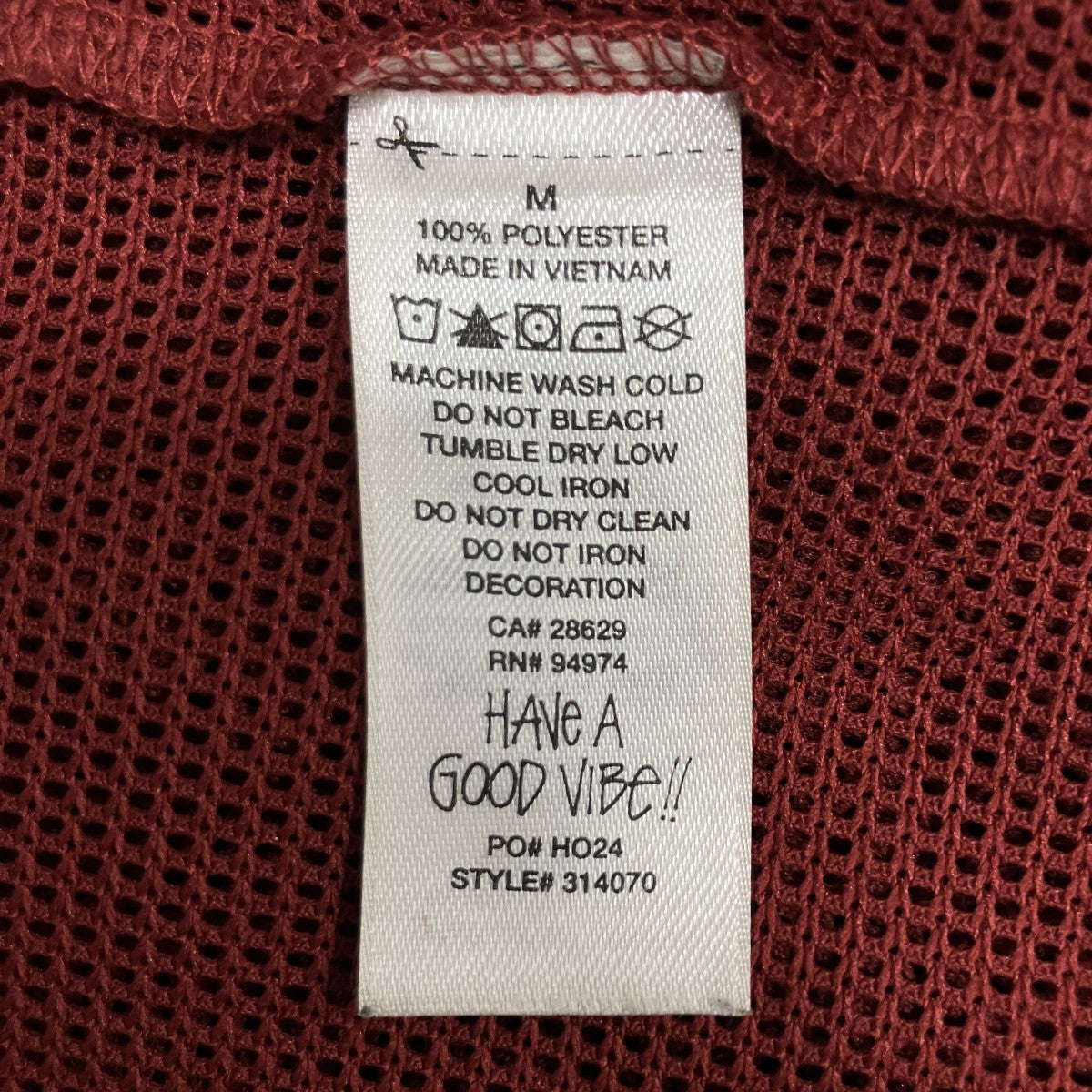 プリントメッシュタンクトップ