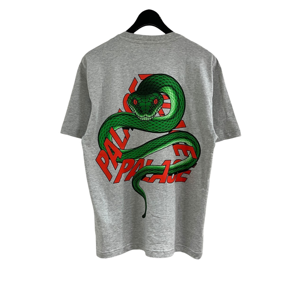 バックスネークプリント半袖Tシャツ