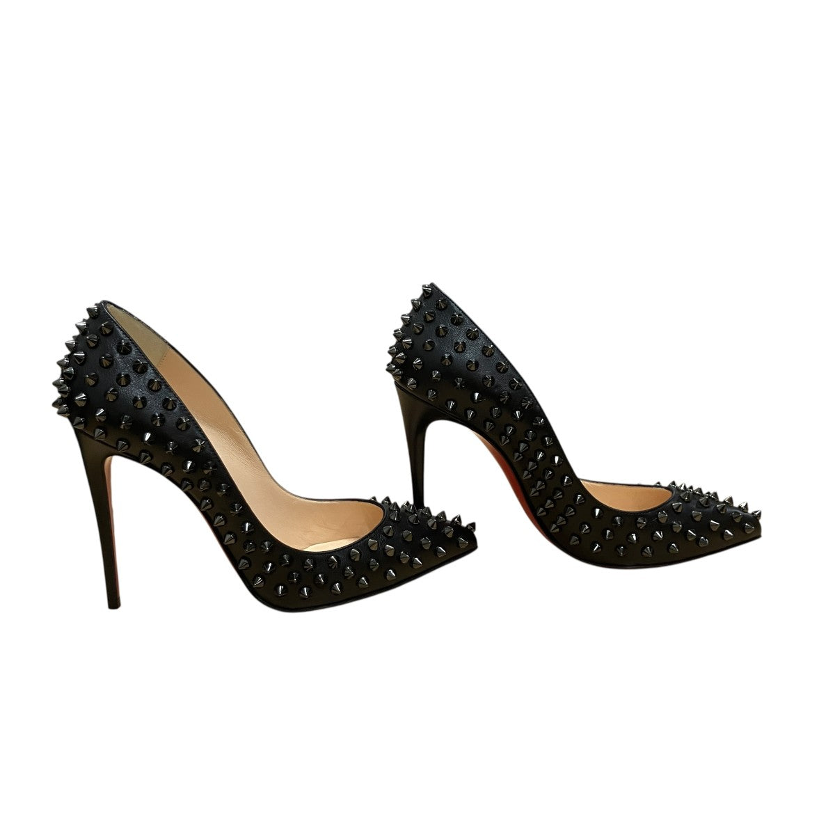Christian Louboutin(クリスチャンルブタン) スタッズヒールパンプス