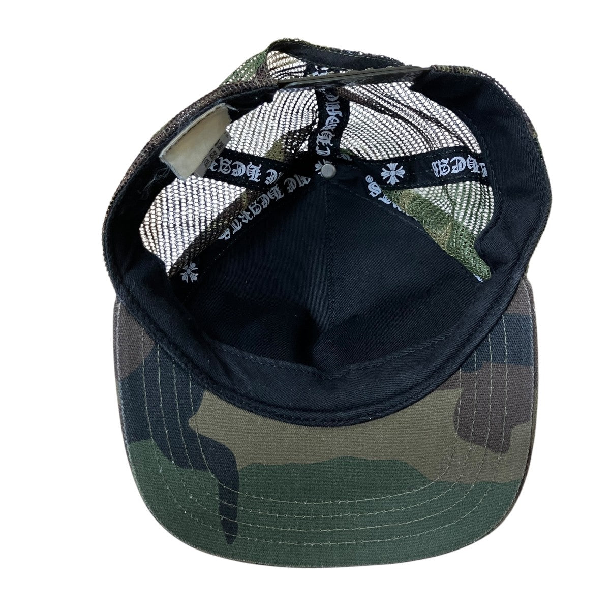 【新品/正規品】NY店購入 クロムハーツ CAMO トラッカー キャップ CHROME HEARTS(クロムハーツ) カモ柄CHトラッカーキャップ グリーン