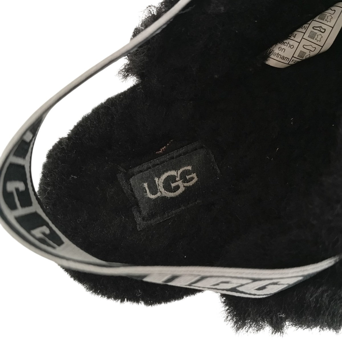 UGG スパンコール 厚底ボアサンダル 古着・中古-6枚目のアイテム画像
