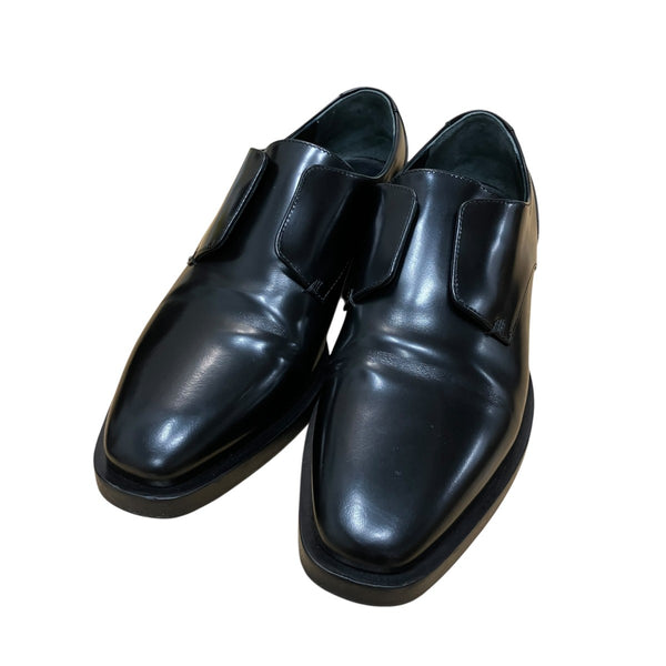 ジルサンダー  jilsander スリッポン JIL SANDER(ジルサンダー) レザースリッポンシューズ ブラック サイズ