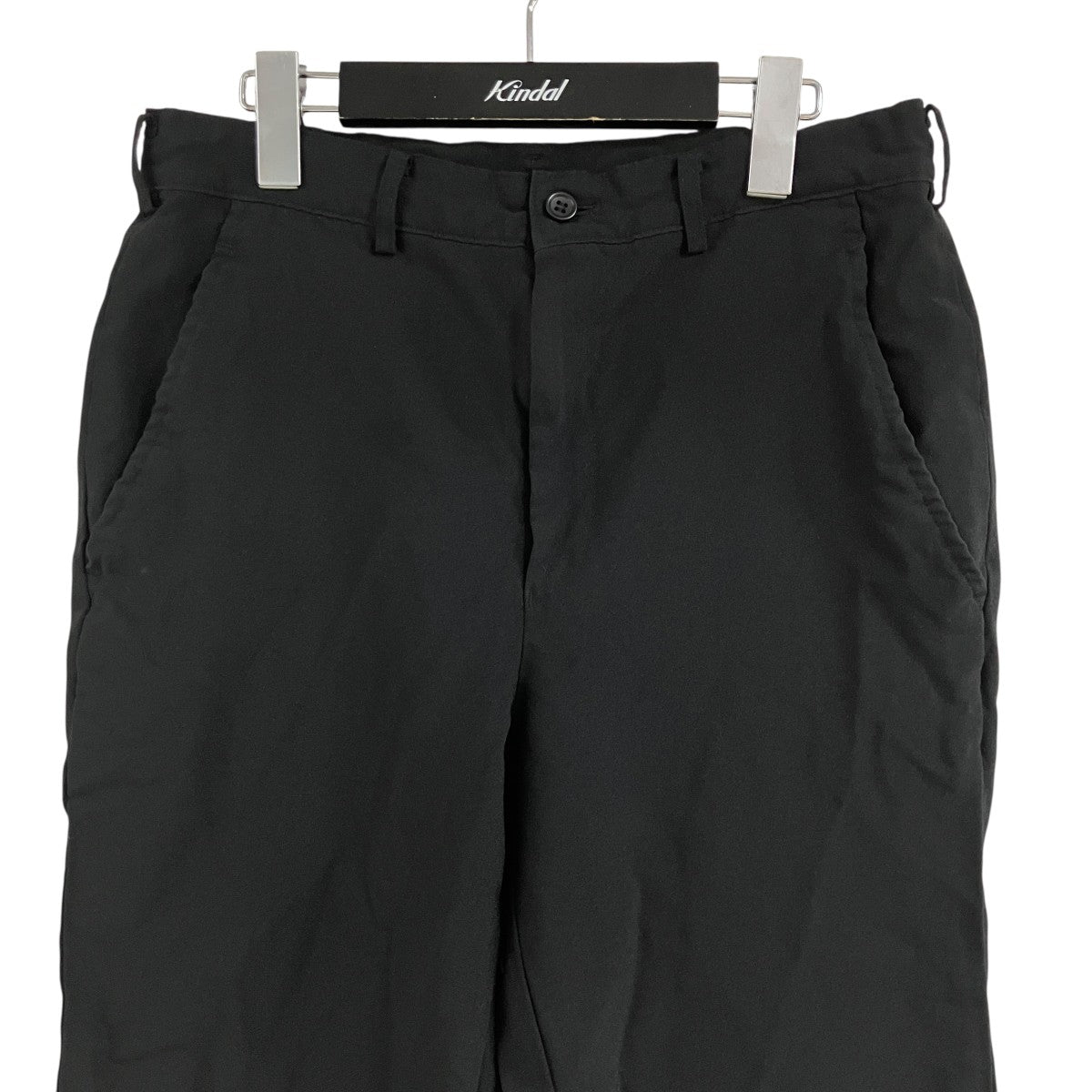 Black Comme des garçons ポリ縮　パンツ BLACK COMME des GARCONS(ブラックコムデギャルソン) ポリ縮クロップド
