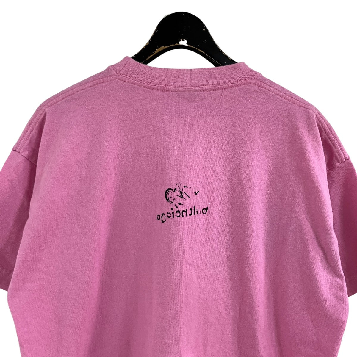 ロゴプリントクルーネックTシャツ