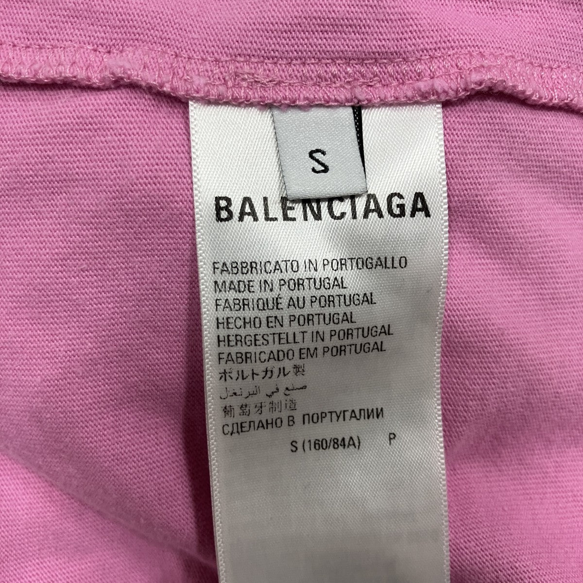 ロゴプリントクルーネックTシャツ