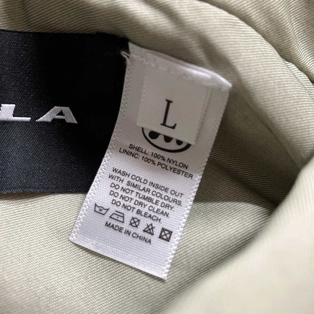 MOWALOLA フーデッドナイロンボンバージャケット 古着・中古-5枚目のアイテム画像