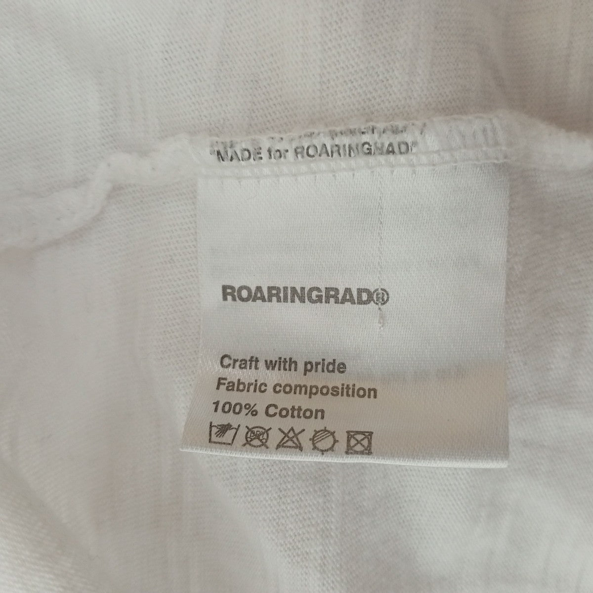 デストロイ加工ロングスリーブTシャツ