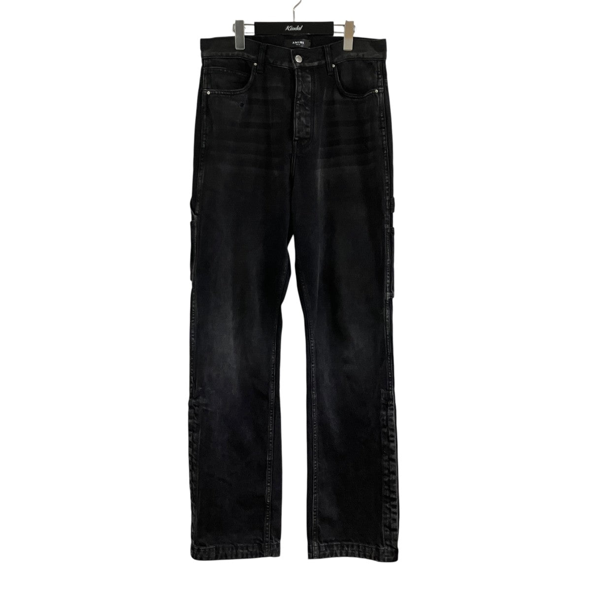 AMIRI デニム　パンツ　ブラック AMIRI(アミリ) サイドカーゴポケットデニムパンツ ブラック サイズ 31