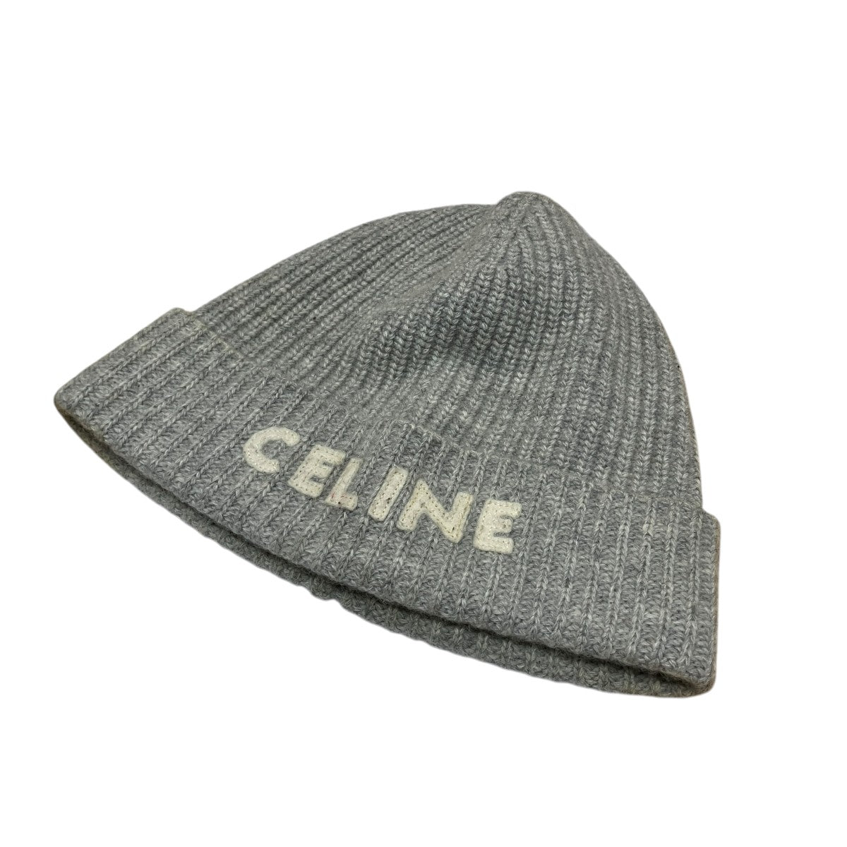 CELINE ロゴニットキャップ 古着・中古-1枚目のアイテム画像