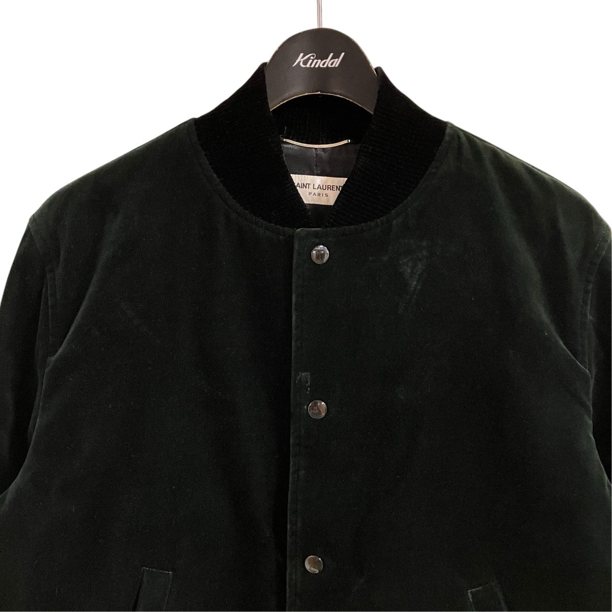 Saint Laurent Paris テディベロアボンバージャケット 古着・中古-2枚目のアイテム画像