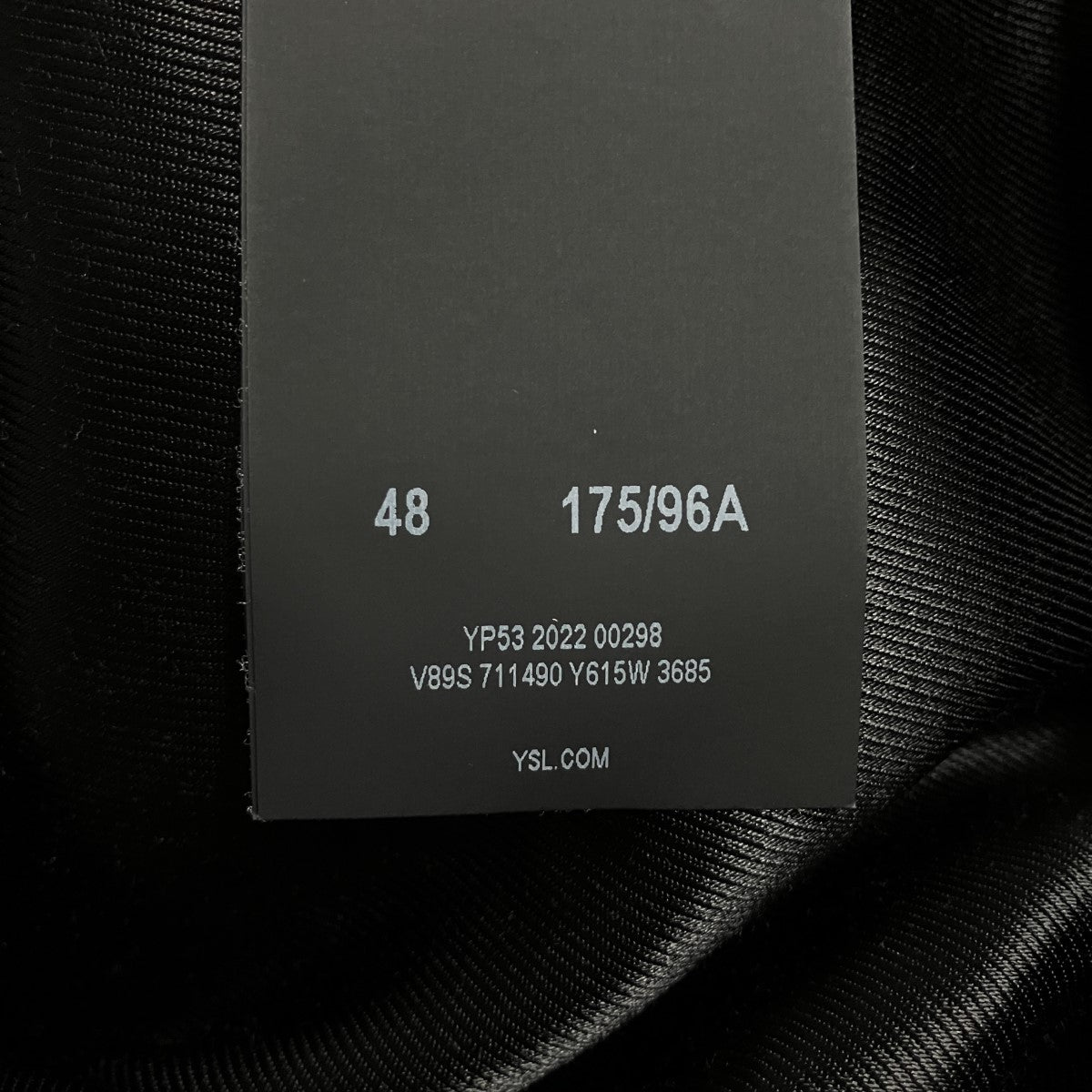 Saint Laurent Paris テディベロアボンバージャケット 古着・中古-5枚目のアイテム画像
