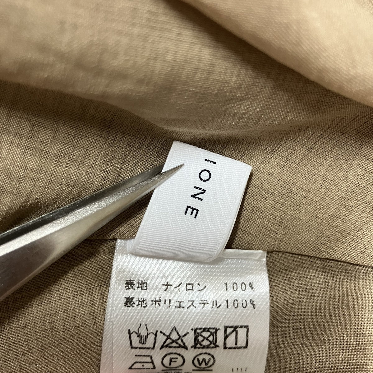 ストライプギャザーロングスカート