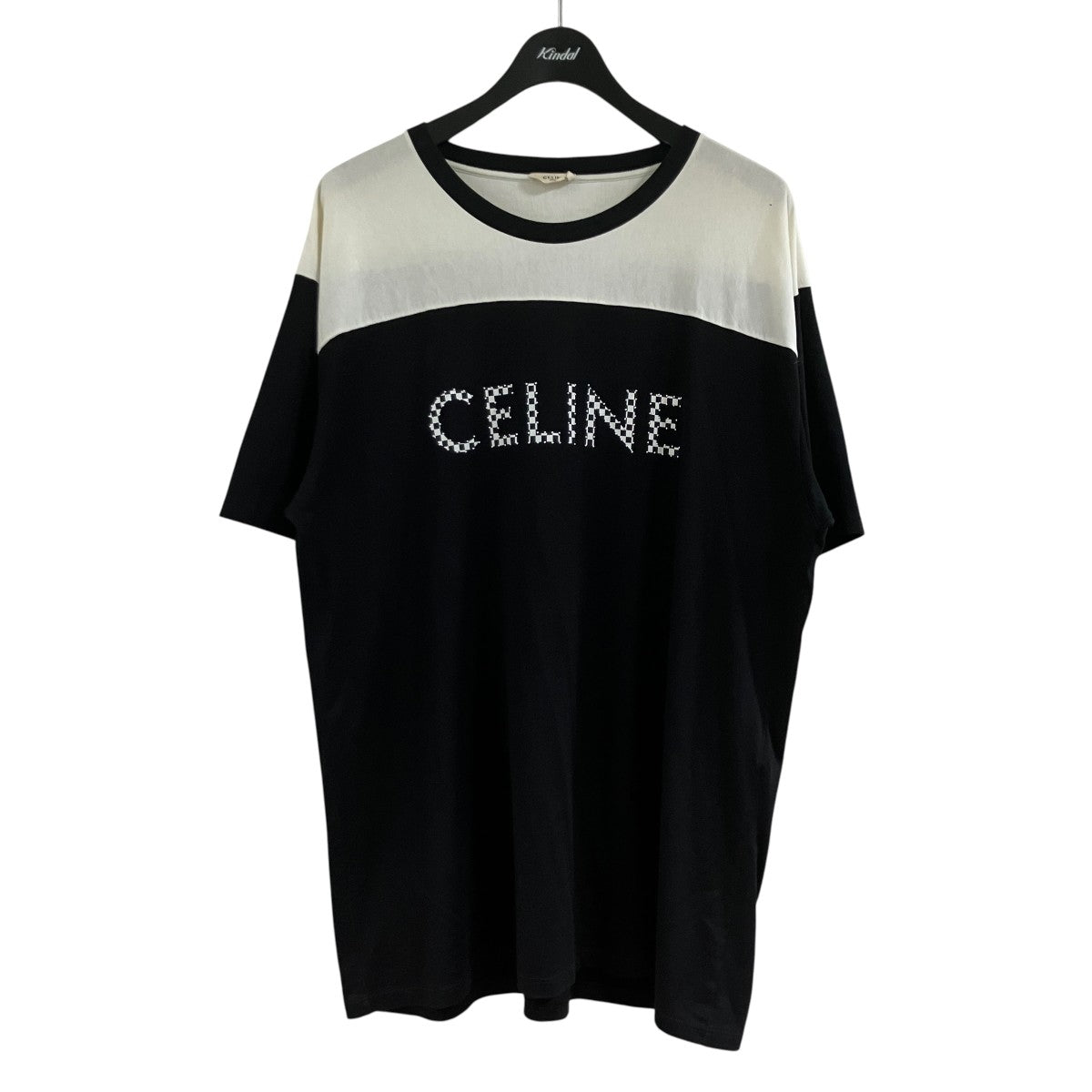 フラッグロゴプリントTシャツ