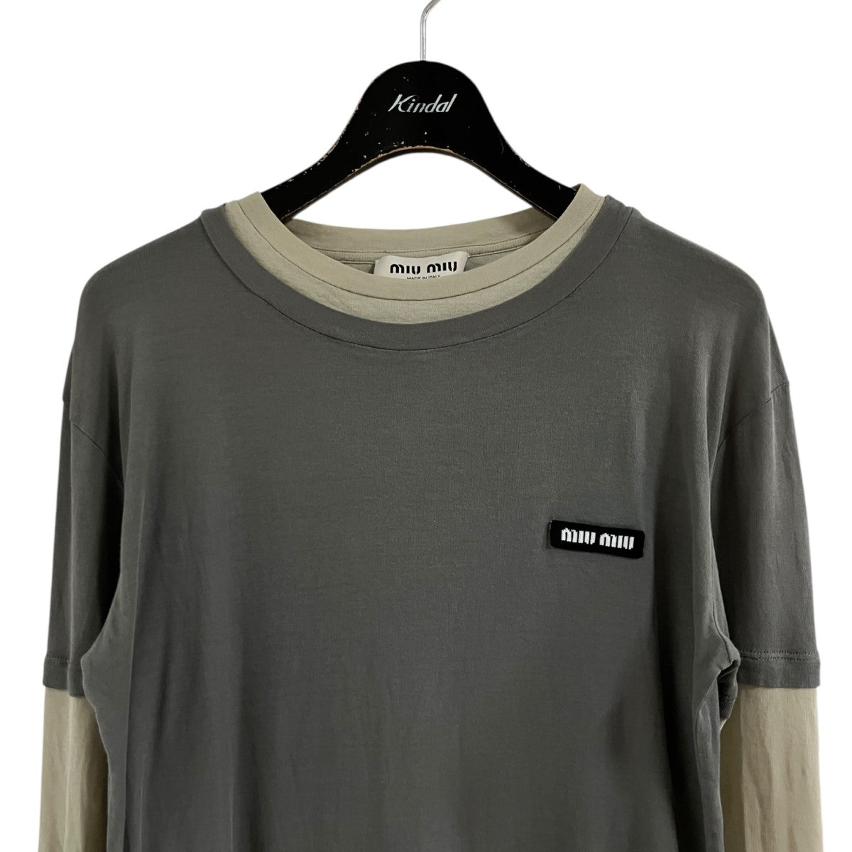 レイヤードロングスリーブTシャツ