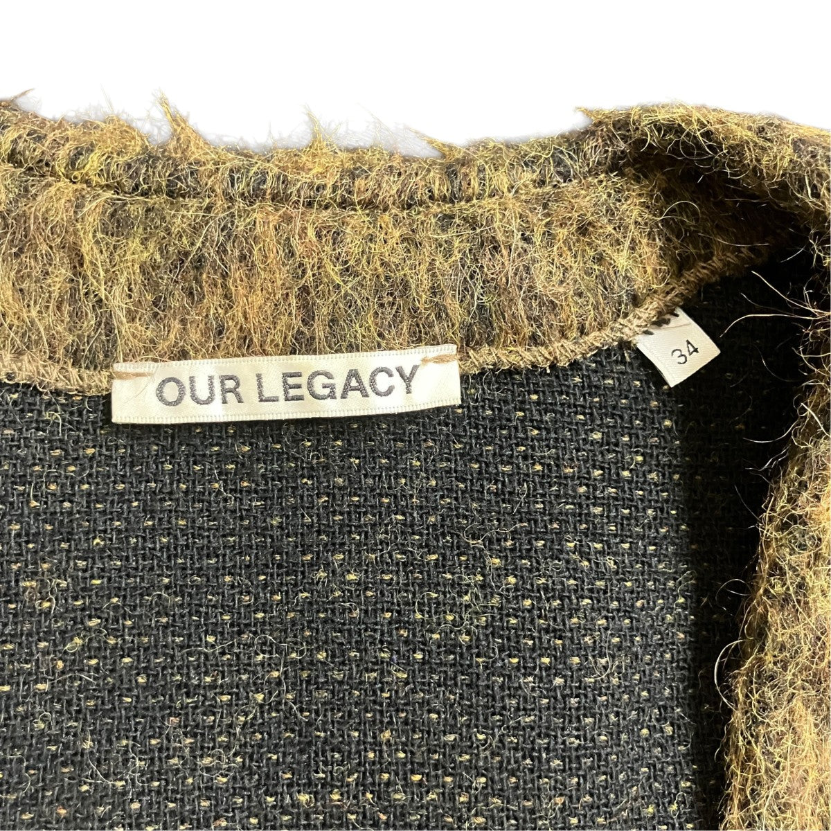 OUR LEGACY アルパカ混カーディガン 古着・中古-5枚目のアイテム画像
