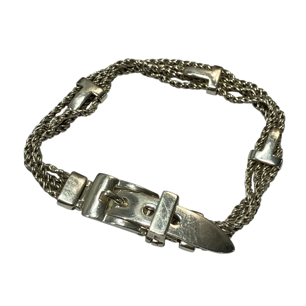 バックルチェーンブレスレット