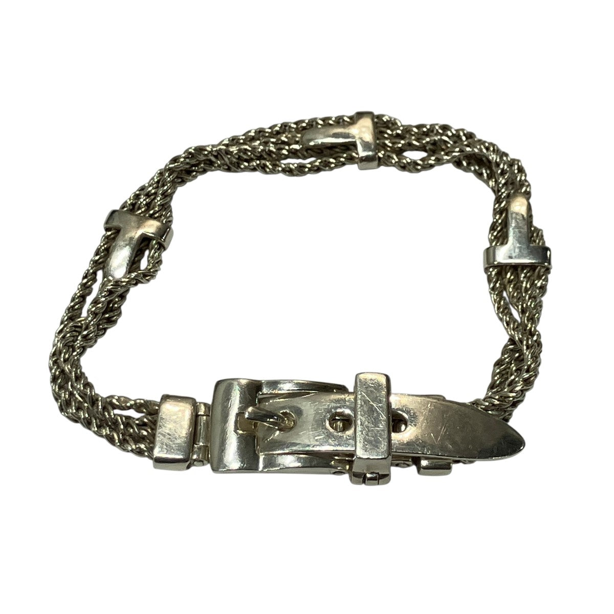 バックルチェーンブレスレット