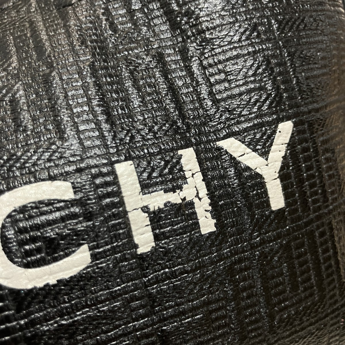 GIVENCHY(ジバンシィ) ロゴハンドバッグ BA N 0252 ブラック サイズ