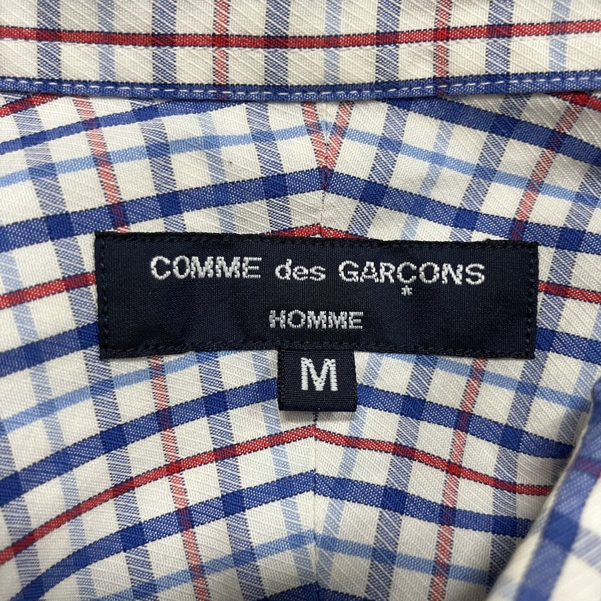 パッチワークロングスリーブシャツ