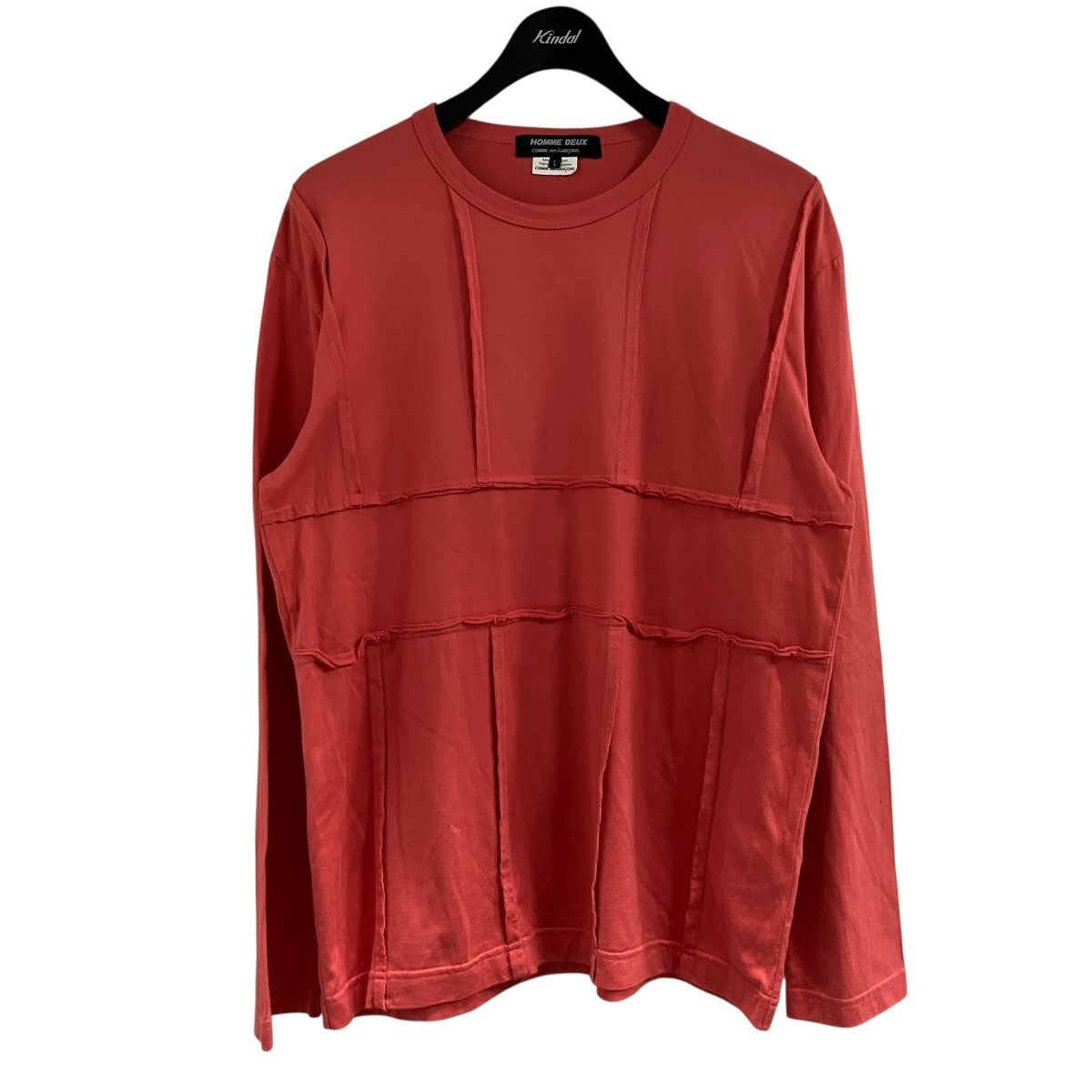パッチワークロングスリーブTシャツ