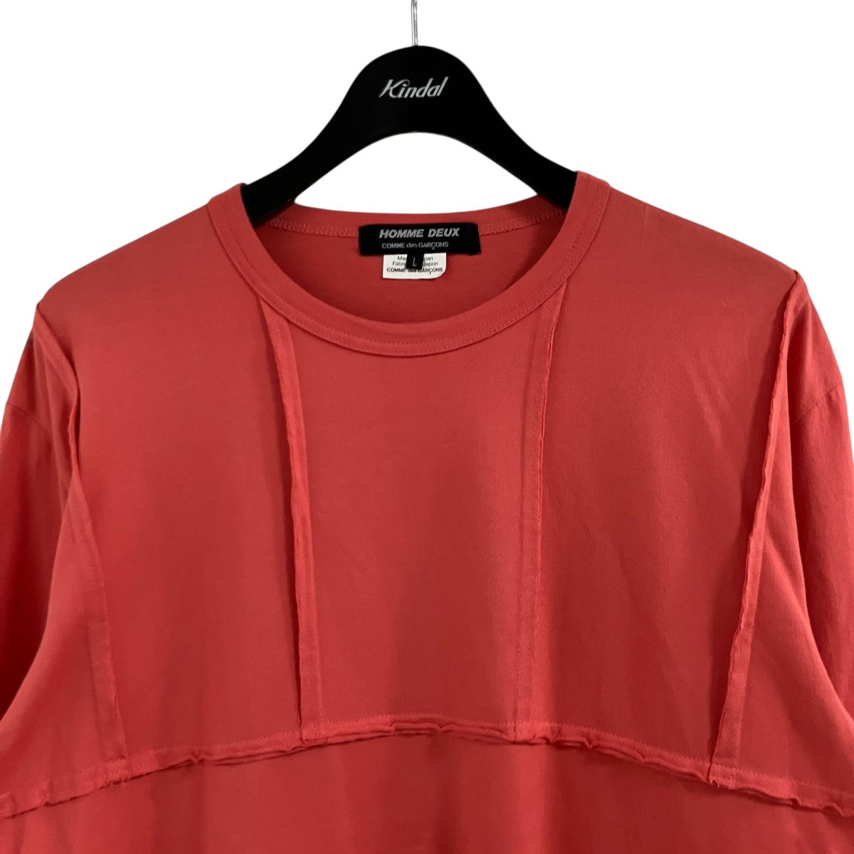 パッチワークロングスリーブTシャツ