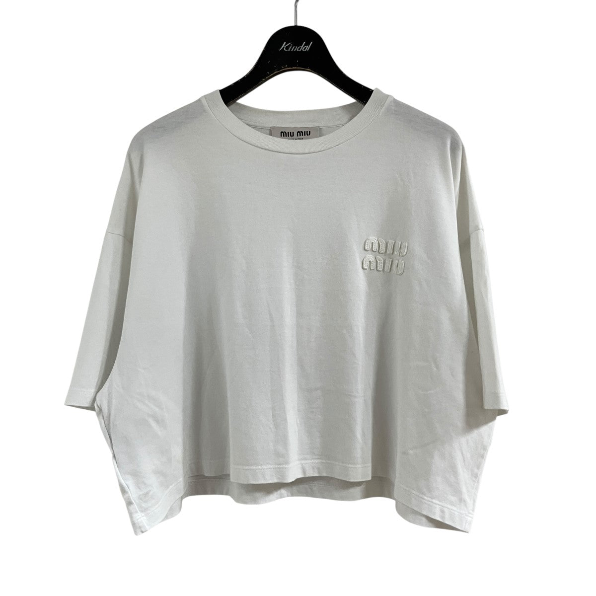 ロゴクロップドTシャツ カットソー