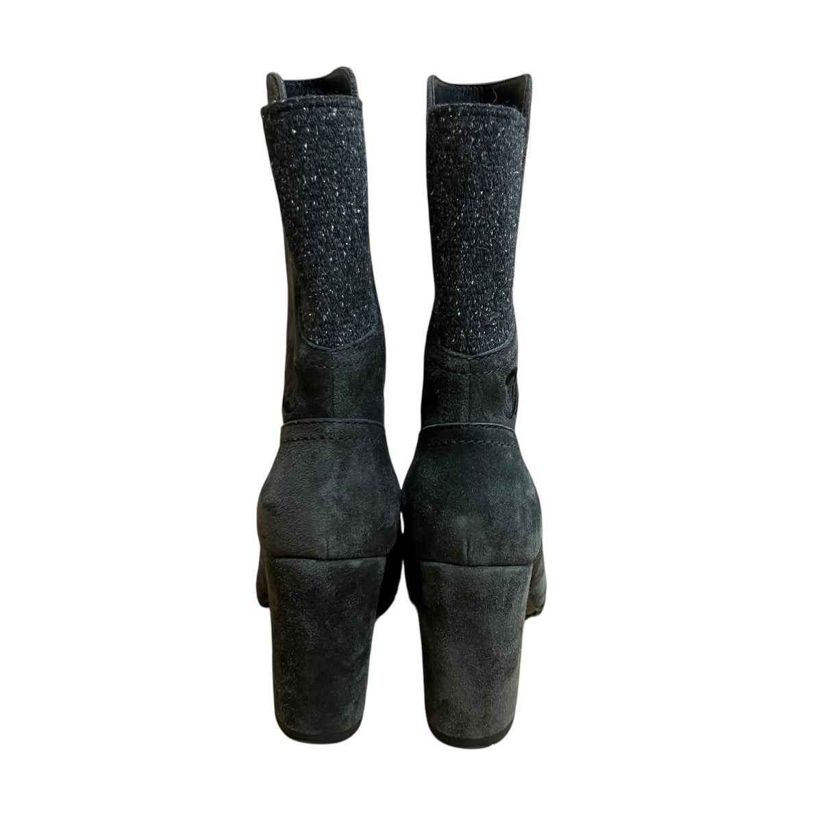 CHANEL スエードブーツ 古着・中古-5枚目のアイテム画像
