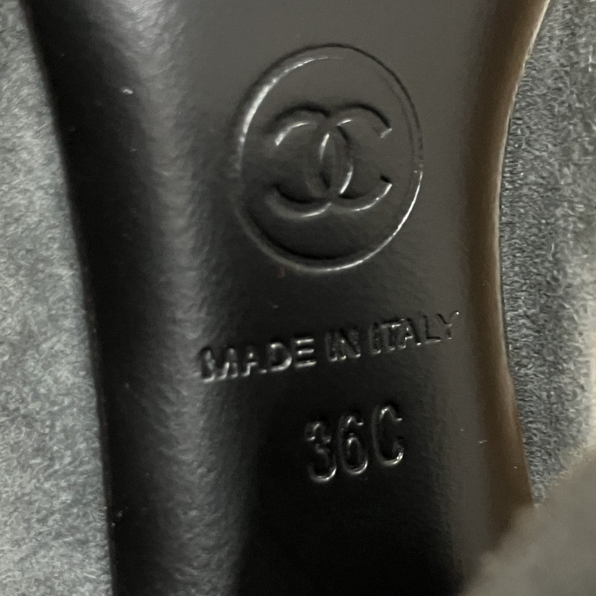 CHANEL スエードブーツ 古着・中古-8枚目のアイテム画像