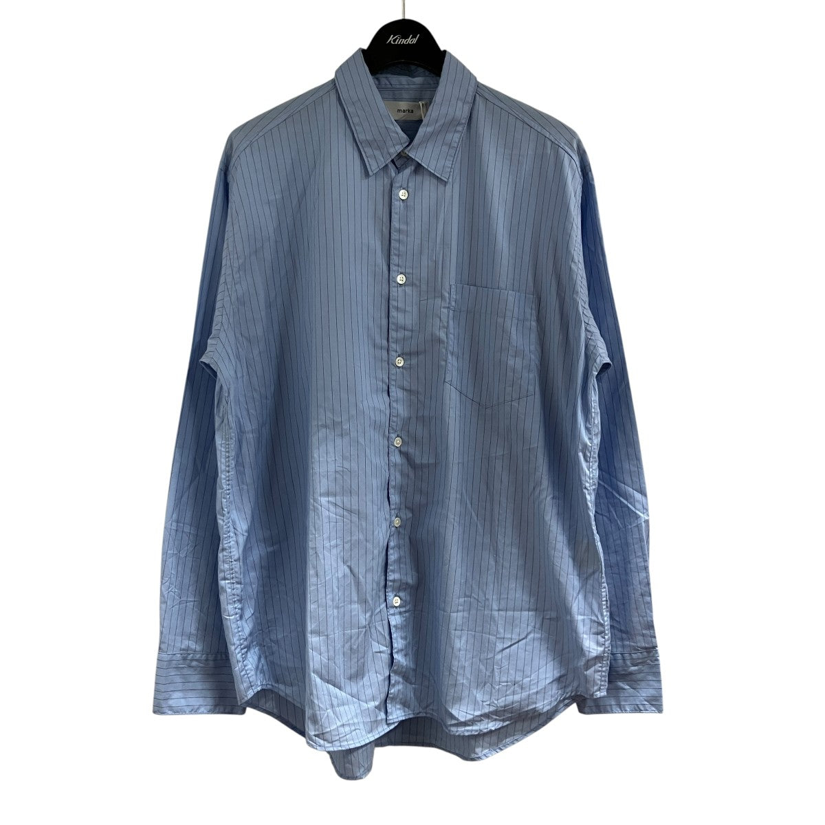 REGULAR COLLAR SHIRT ストライプシャツ
