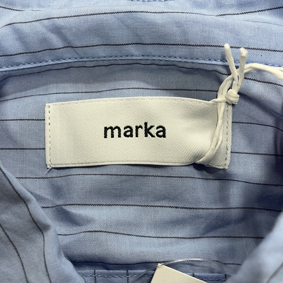 REGULAR COLLAR SHIRT ストライプシャツ