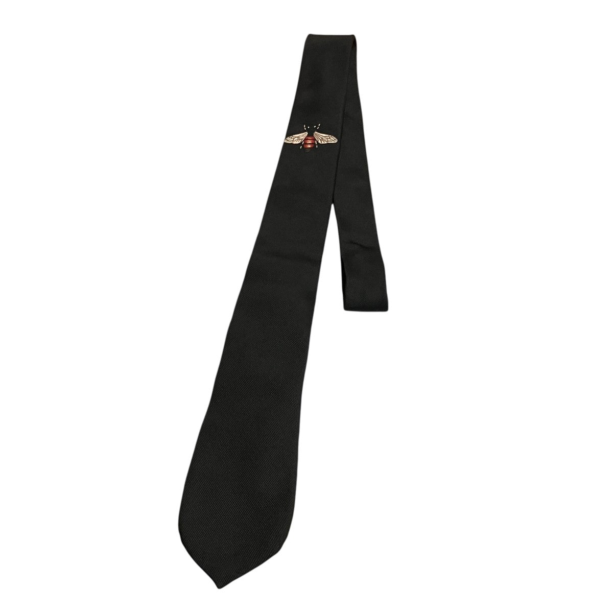 GUCCI BEEエンブロイダリーネクタイ 古着・中古-2枚目のアイテム画像