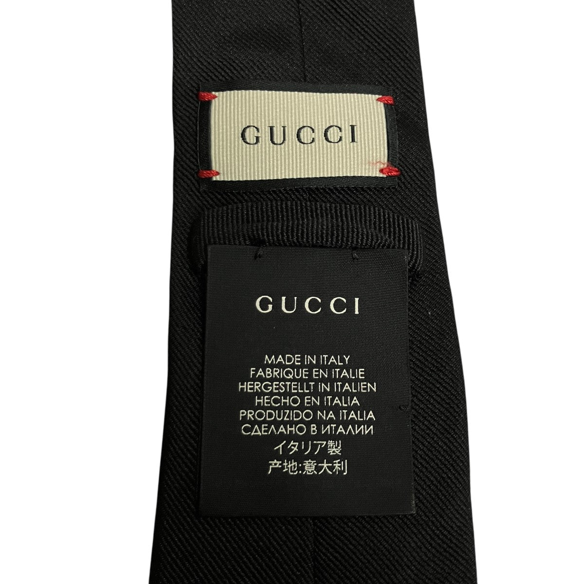 GUCCI BEEエンブロイダリーネクタイ 古着・中古-6枚目のアイテム画像
