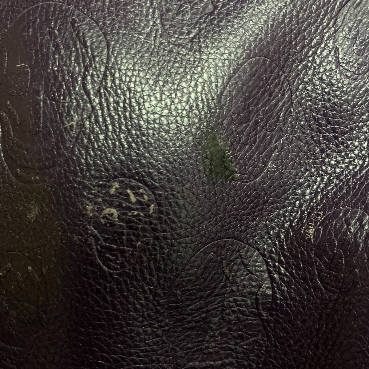 ALEXANDER McQUEEN スカルエンボス加工チェーンハンドルバッグ 古着・中古-5枚目のアイテム画像