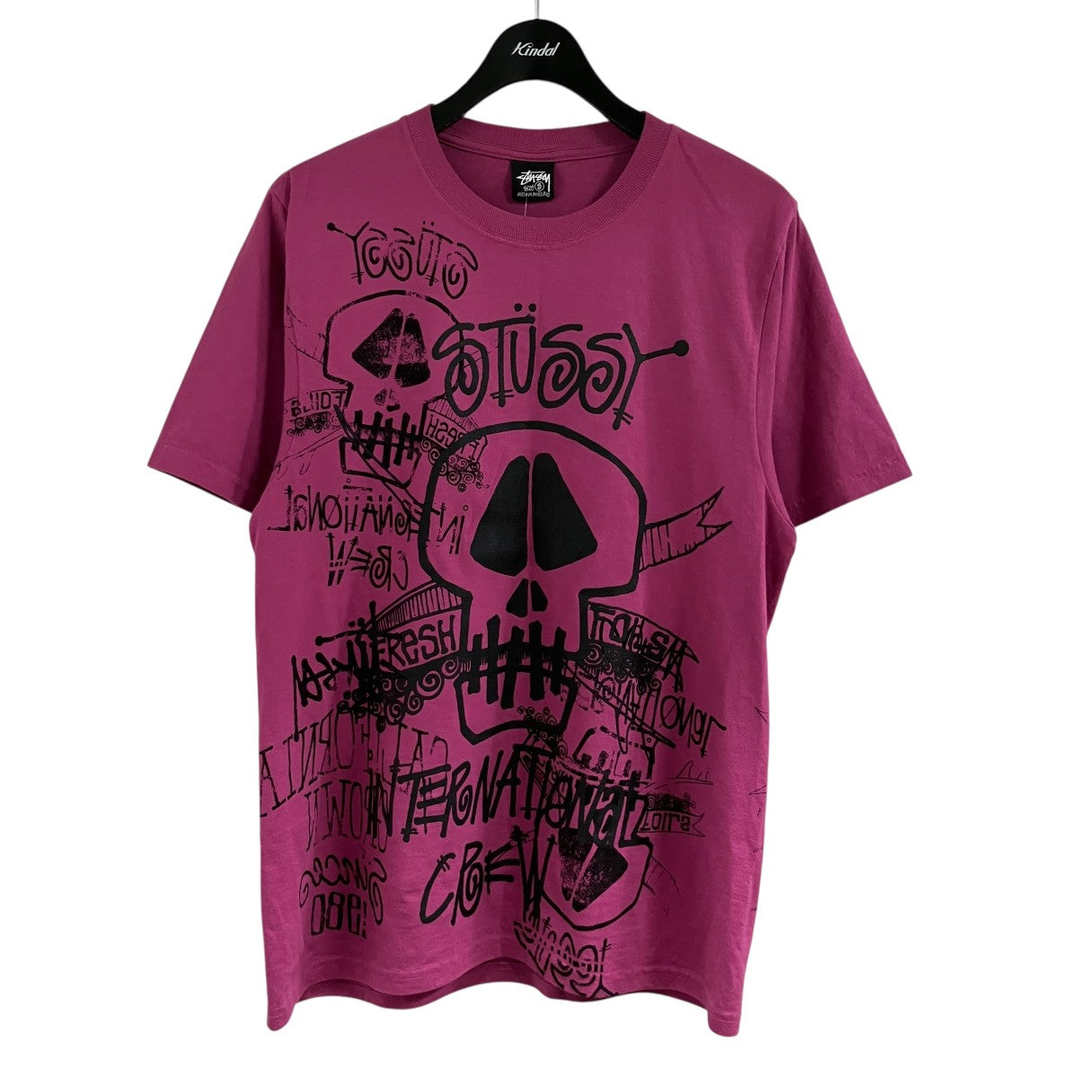SKULLS PIGMENT DYED TEEスカルピグメントTシャツ