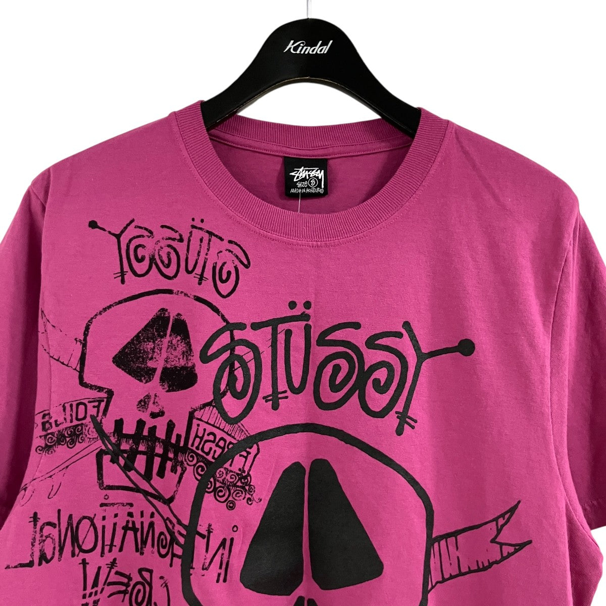 SKULLS PIGMENT DYED TEEスカルピグメントTシャツ